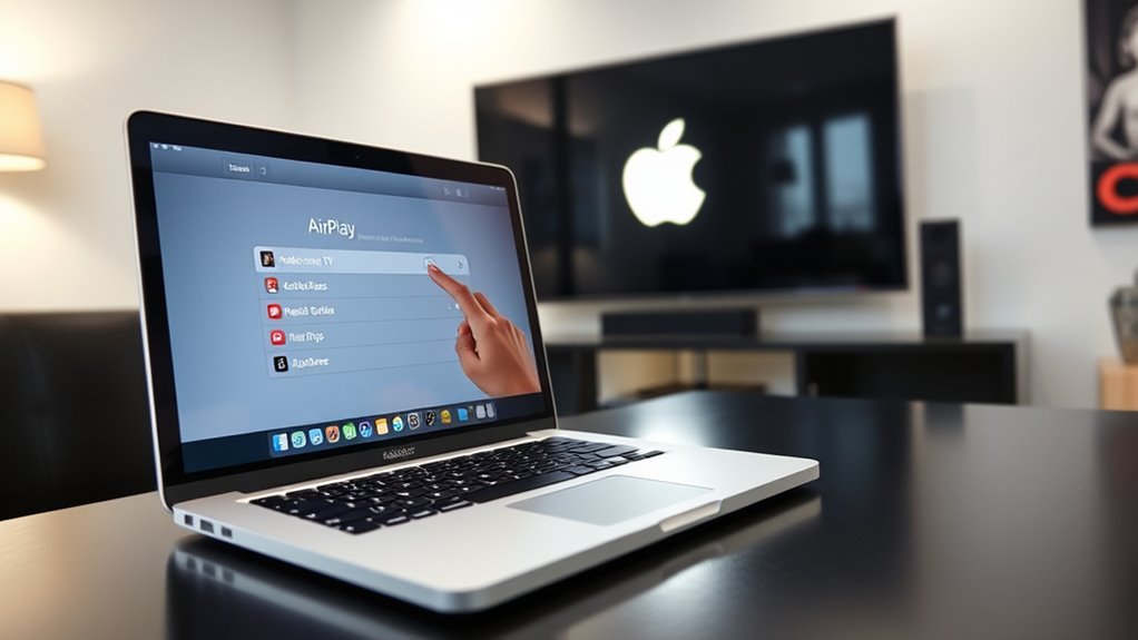 wireless mac tv connection