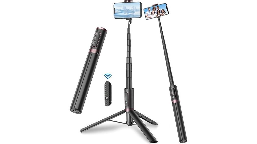 wireless selfie stick tripod
