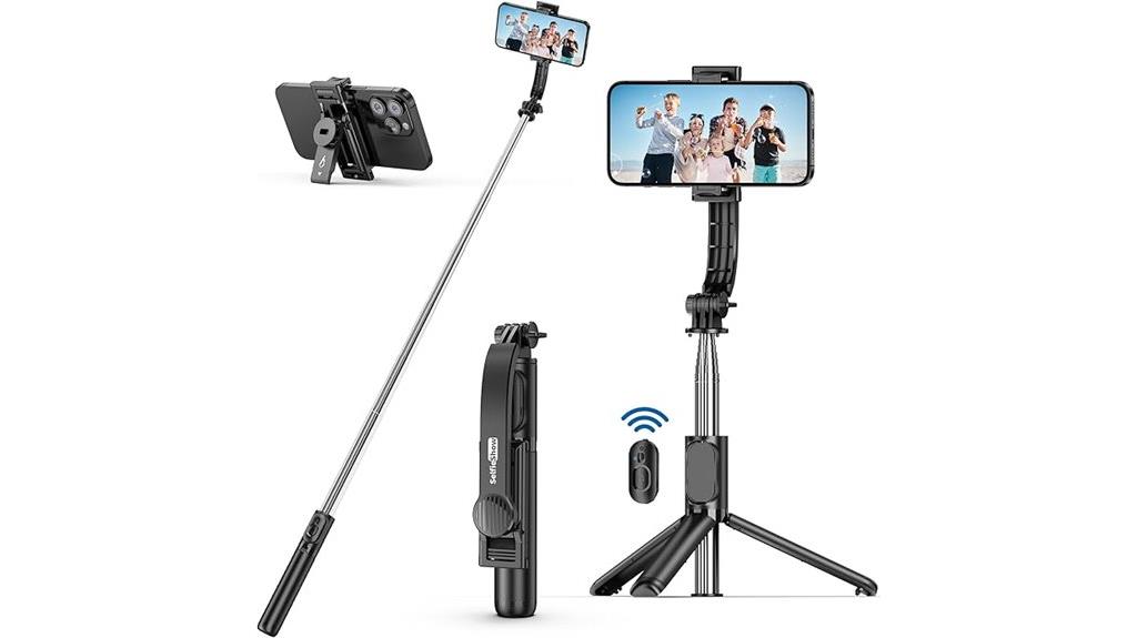 wireless selfie stick tripod