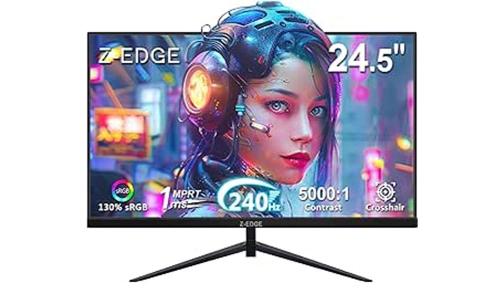 z edge 24 5 gaming monitor