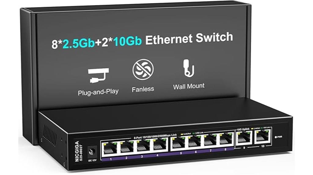 10gb switch with varied ports