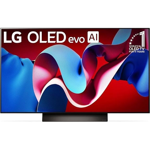 LG 48-Inch OLED evo C4 Smart TV with Remote