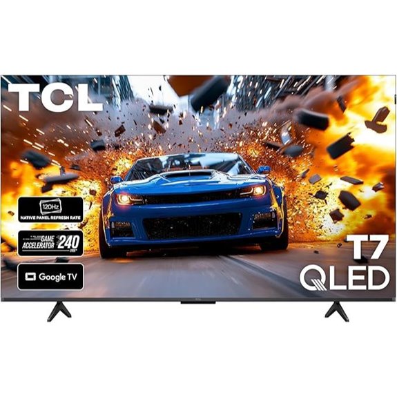 TCL 55-Inch T7 QLED 4K HDR Smart TV