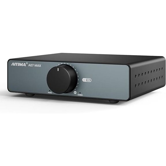 AIYIMA A07 MAX Stereo Amplifier 600W with Power Adapter