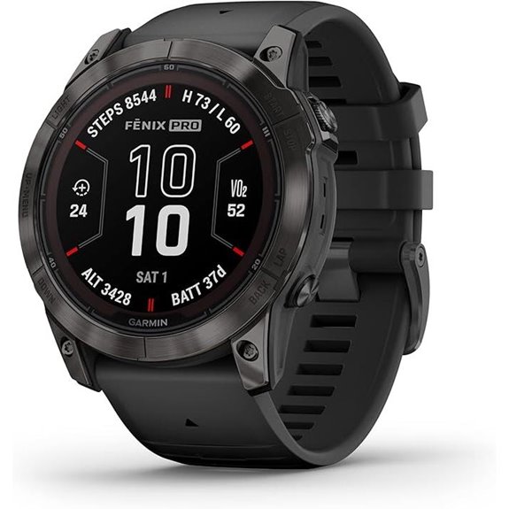 advanced solar gps smartwatch