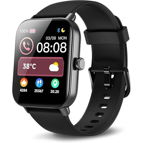 Smartwatch with Alexa Health & Fitness Tracker