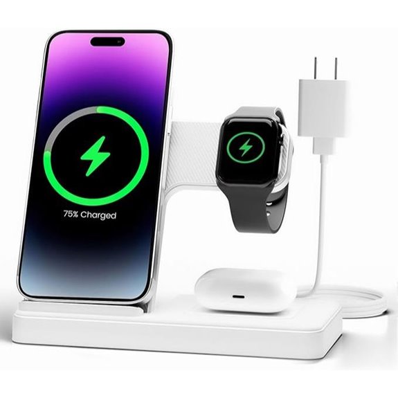 Wireless 3-in-1 Charging Station for Apple Devices