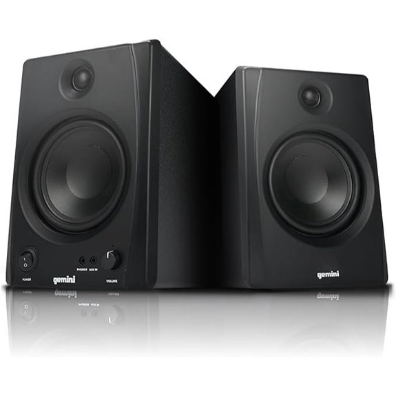 Gemini SMX-5BT 5” Studio Monitors with Bluetooth