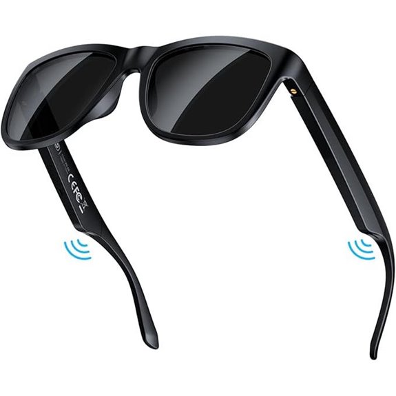 Smart Bluetooth Glasses with Mic and Speakers