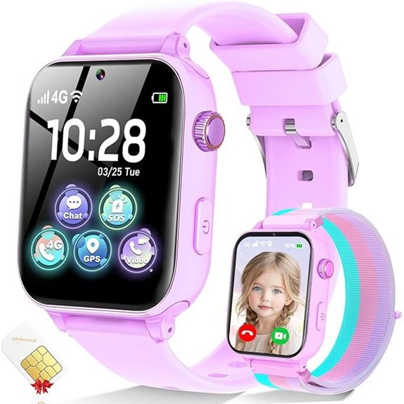 children s 4g gps watch