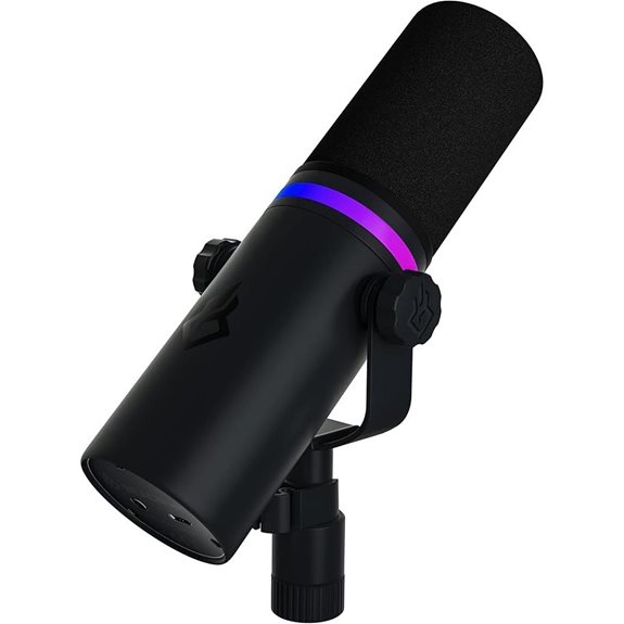 BEACN Dark USB Microphone for Streaming and Recording