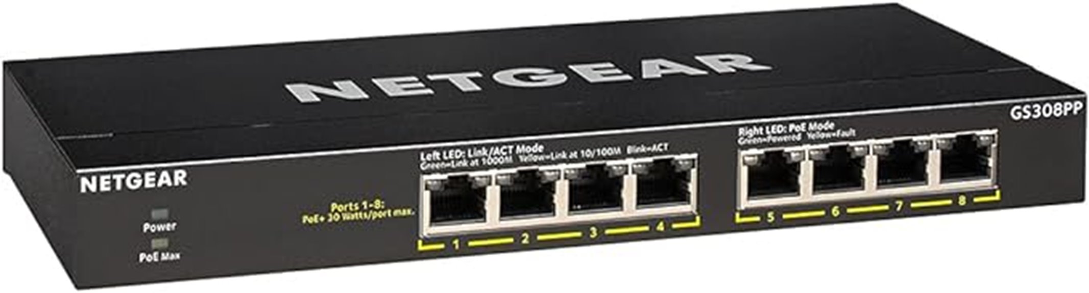 eight port poe switch