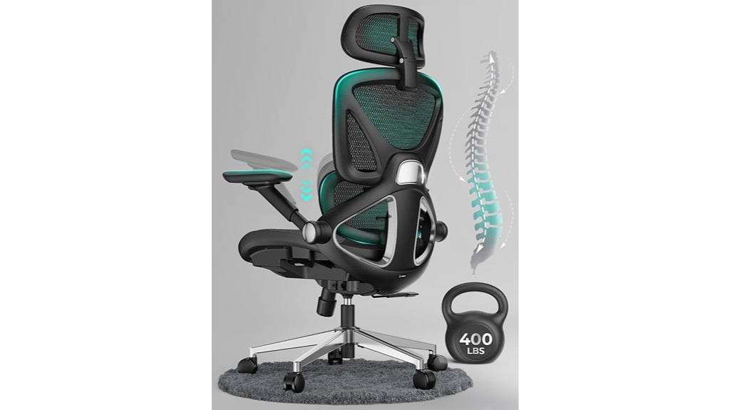 ergonomic adjustable mesh chair