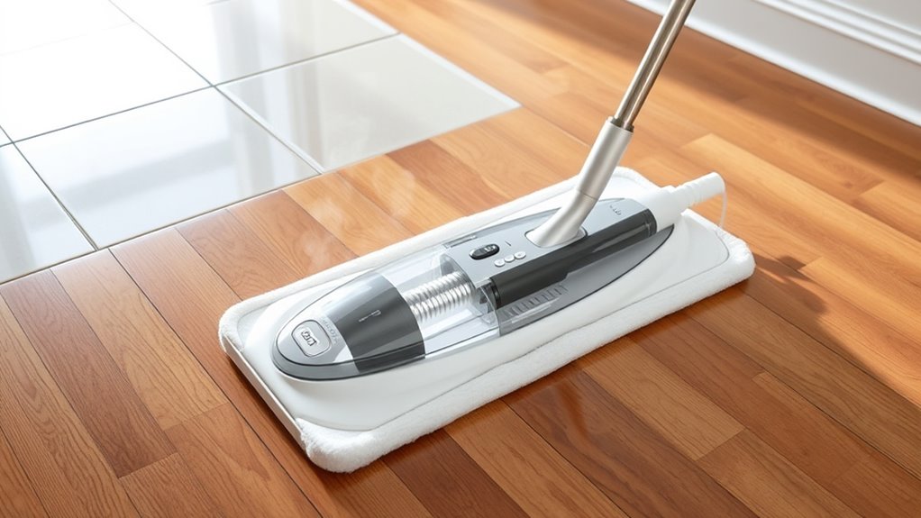 floor friendly steam mop features