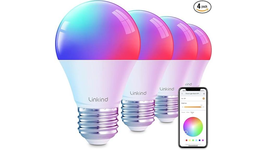 four pack smart bulbs