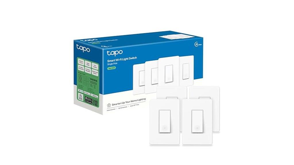 four pack smart light switches