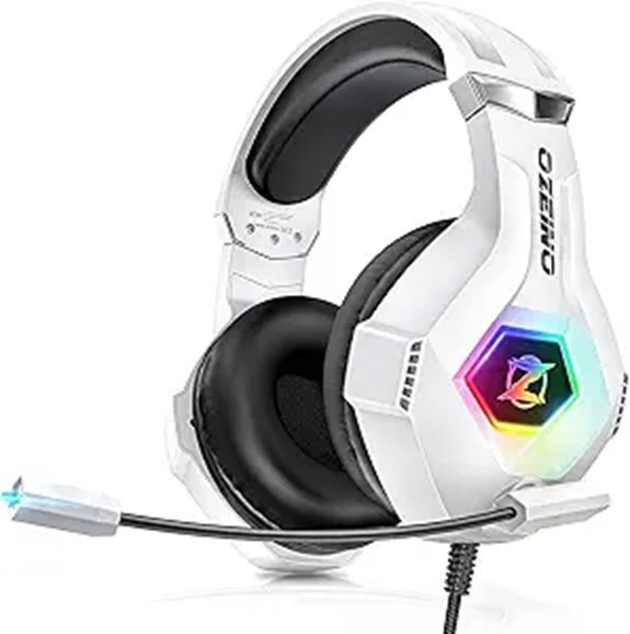 Ozeino Gaming Headset with Surround Sound & Mic
