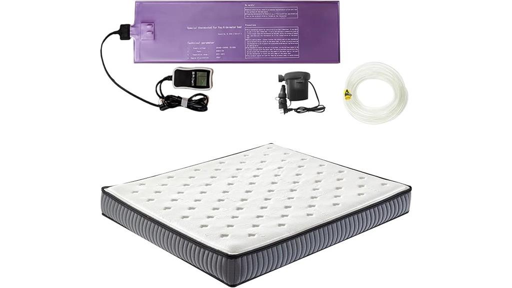 half water semi waveless mattress