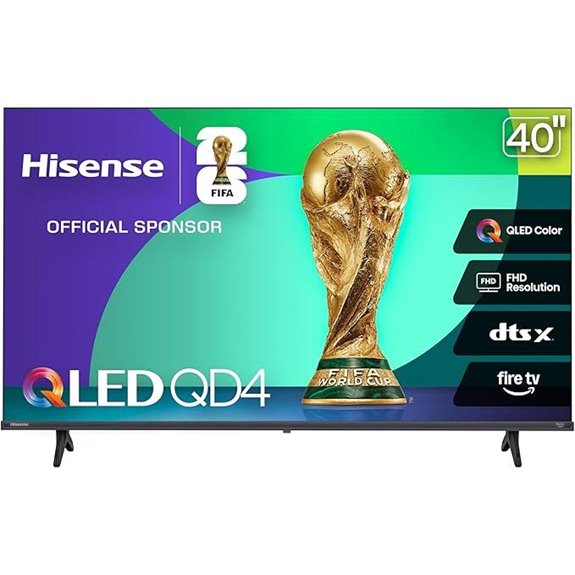 Hisense 40-Inch QLED Fire TV with Alexa