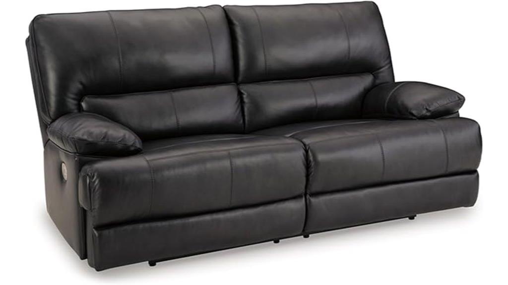 leather sofa with usb