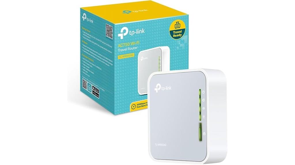 portable ac750 travel router