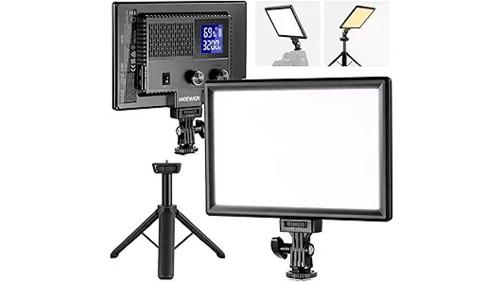 portable led video light