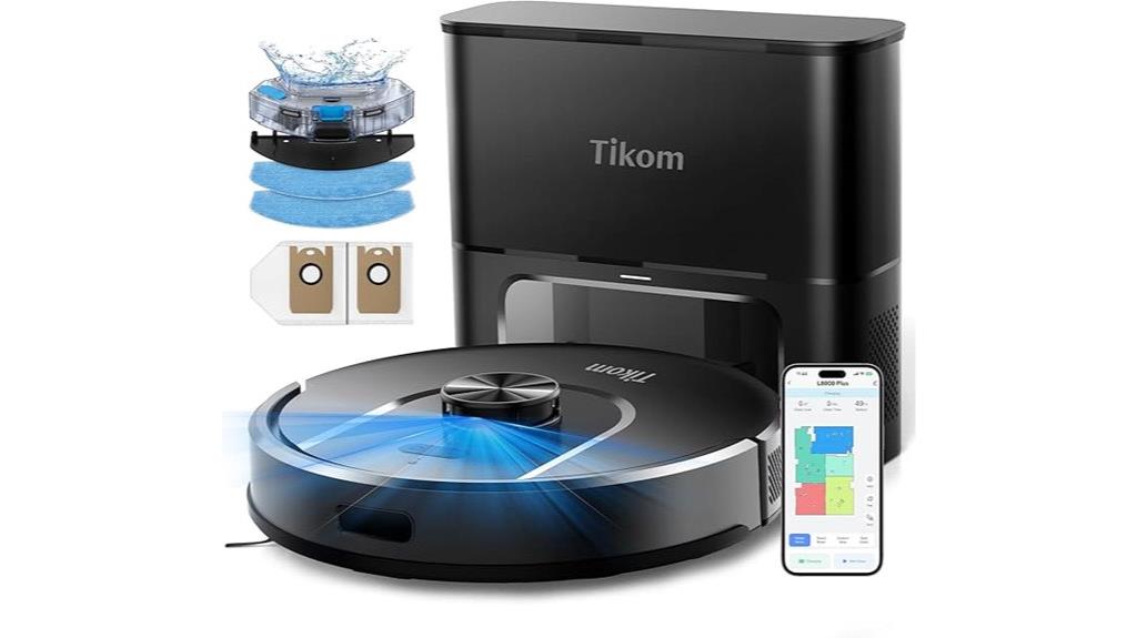 powerful 6000pa robotic vacuum