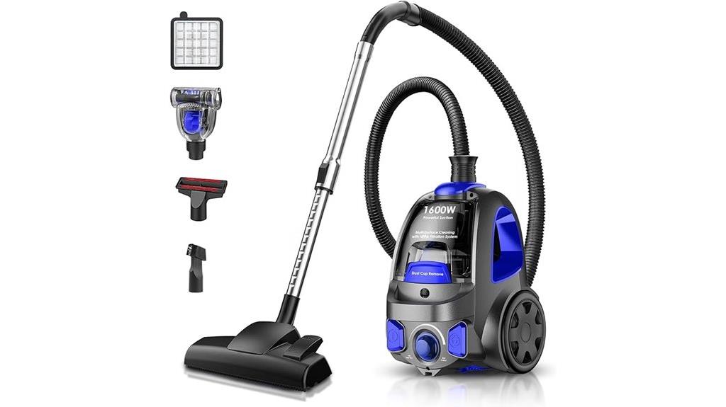 powerful lightweight cyclone vacuum