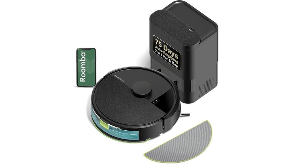 robotic vacuum with mopping