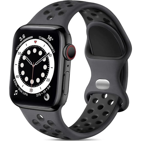 Lerobo Silicone Sport Band for Apple Watch Series 3-11