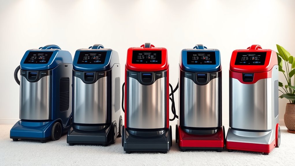 top carpet cleaning machines