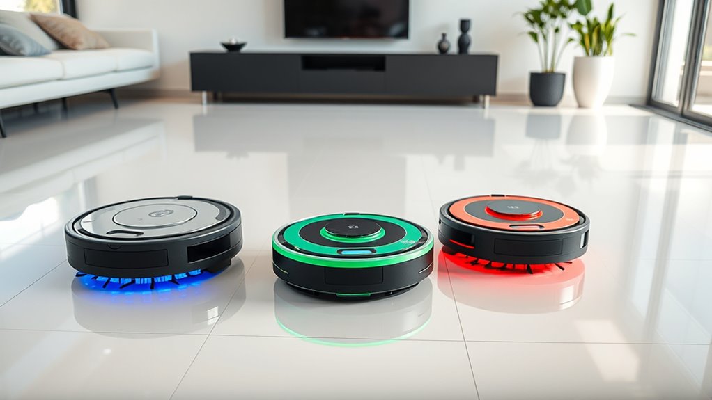 top robotic mops with auto clean