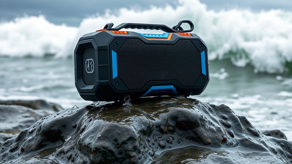 waterproof battery sound connectivity