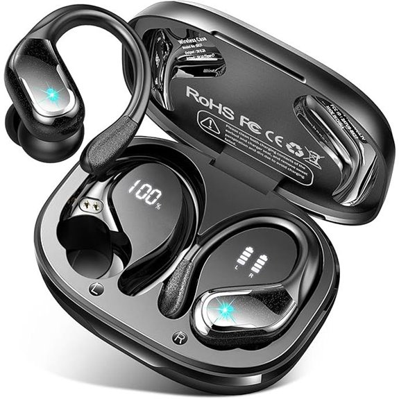 Wireless Bluetooth Earbuds with Noise Cancelling and Waterproof