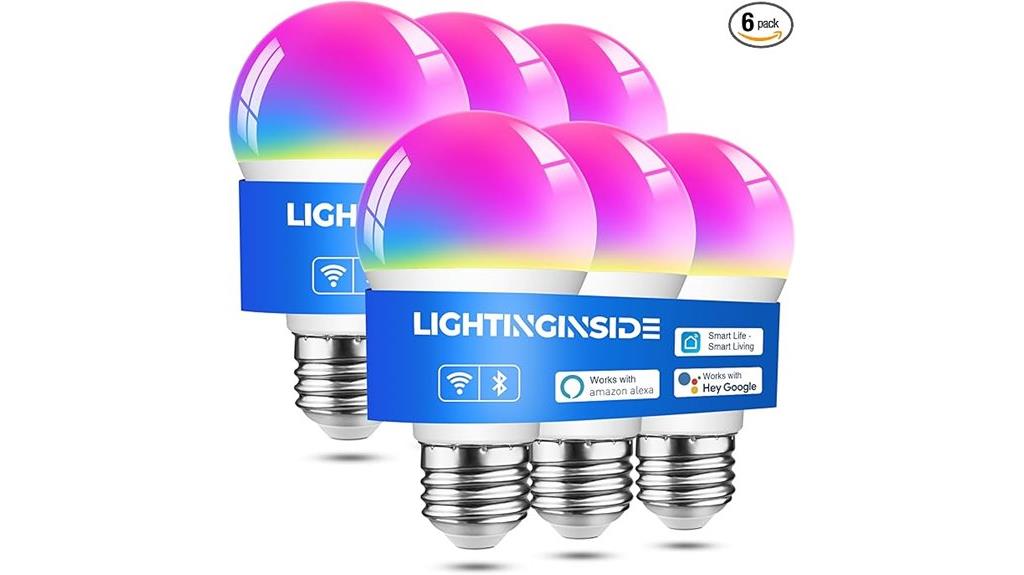 wifi bluetooth color bulbs
