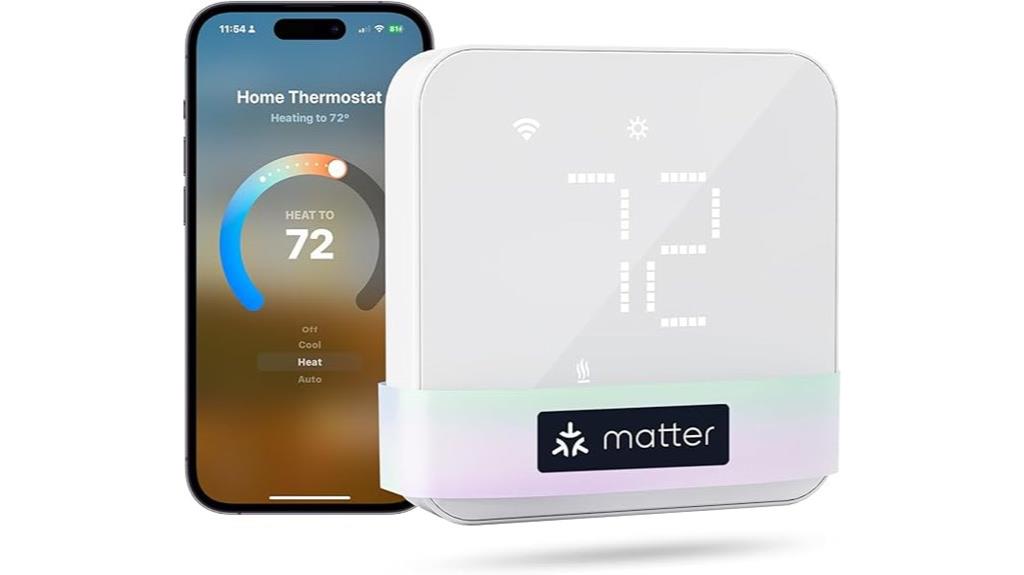 wifi enabled smart thermostat