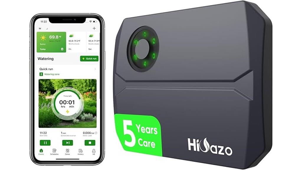 wifi enabled sprinkler system
