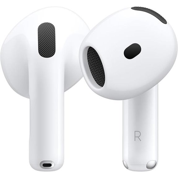 Apple AirPods 4 Wireless Earbuds with Spatial Audio