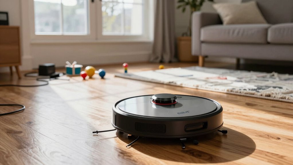 battery noise sensors flooring