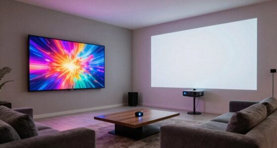 choosing between tv and projector
