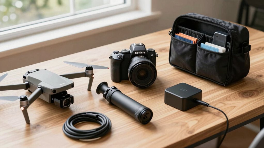 compact versatile filming equipment
