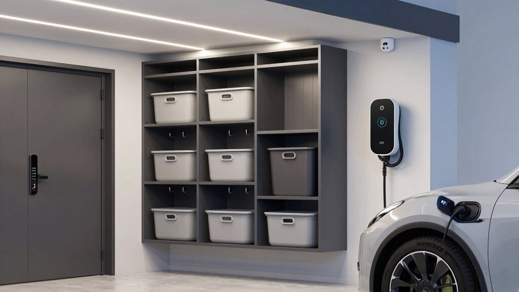 garage organization and security