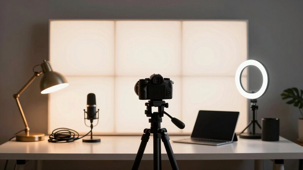 lighting acoustics camera positioning