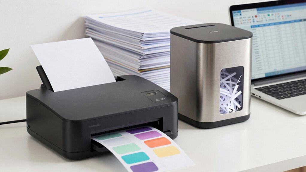 organize protect label shred