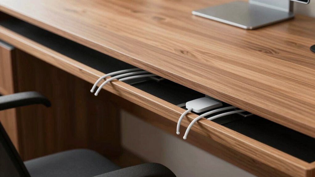 organized cables enhance comfort