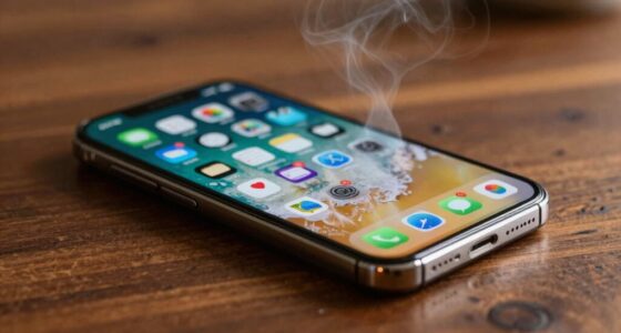 phone overheating and alerts