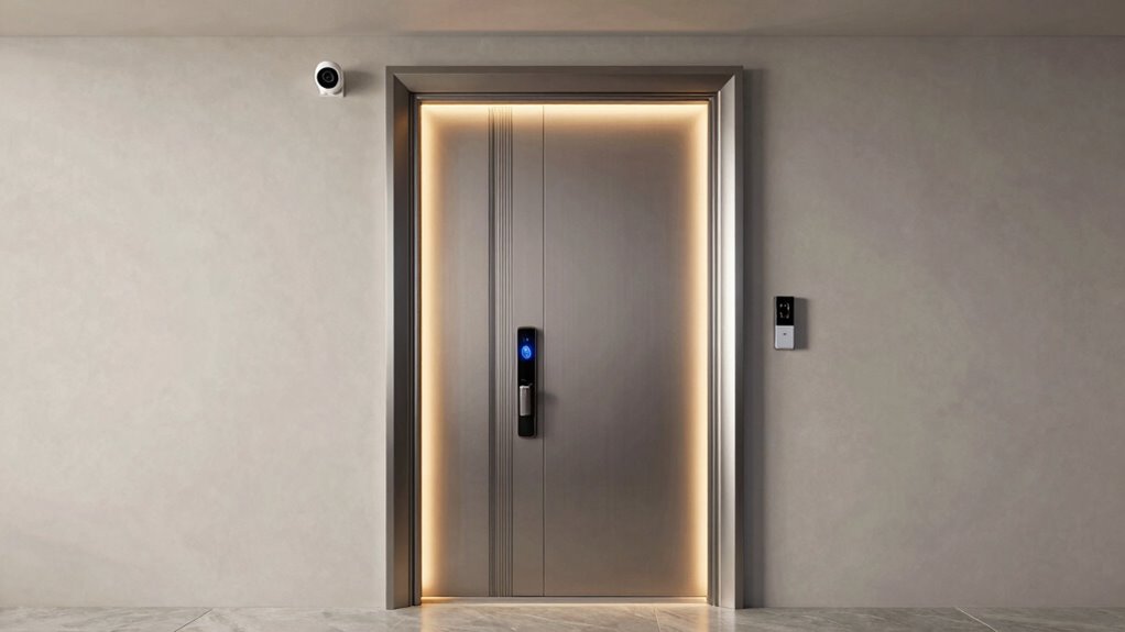 secure smart door setup