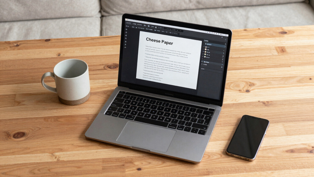 Cheese Paper: a text editor specifically designed for writing