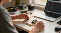 Hosting a website on an 8-bit microcontroller