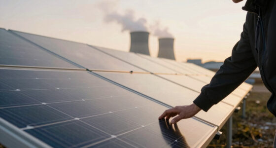 Solar power production undercut by coal pollution
